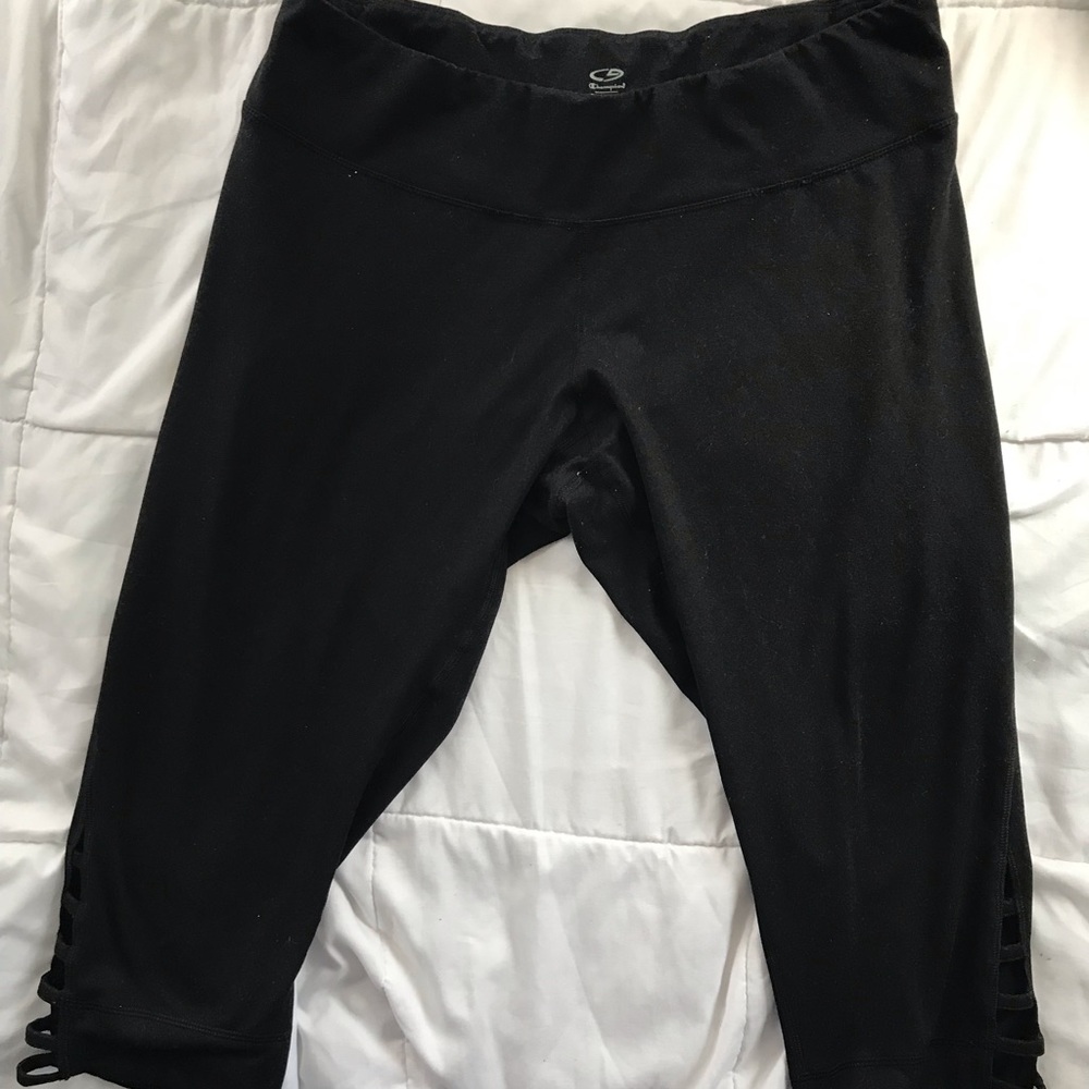 Champion Cropped Legging with Open Sides
